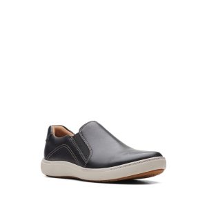 Nalle Stride - Chaussure pour femme en cuir couleur noir de marque Clarks