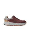 Ovida-Tex - Chaussure pour femme en nubuck couleur grenade de marque Mephisto