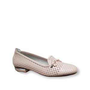 Irem - Chaussure pour femme en cuir de couleur nude de marque Dorking