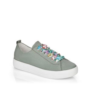 D0900 - Chaussure pour femme cuir couleur mint de marque Remonte