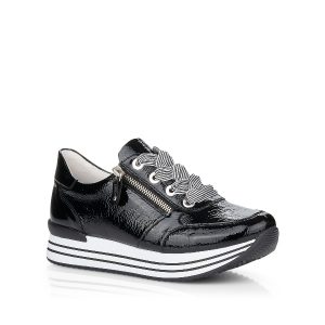 D1302 - Chaussure pour femme synthetique couleur noir de marque Remonte