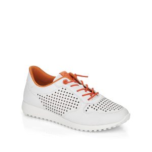 D3103 - Chaussure pour femme cuir couleur blanc de marque Remonte