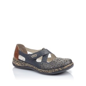 463H4-14 - Women's Shoes in Navy from Rieker