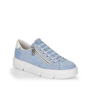 N5952 - Chaussure pour femme cuir couleur bleu de marque Rieker