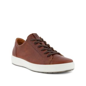 Soft 07 - Men's Shoes in Cognac from Ecco