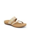 Izzy - Women's Sandals in Gold from Aetrex