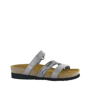 Columbus - Women's Sandals in Silver/Mirror Naot