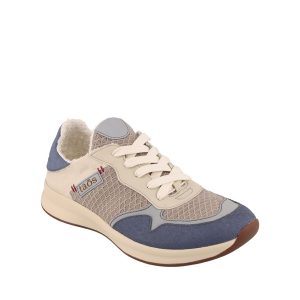 Direction - Chaussure pour femme textile couleur bleu de marque Taos