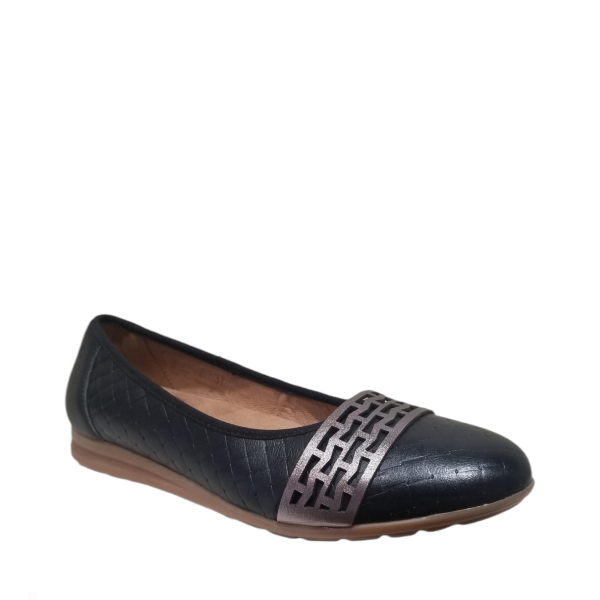 Wonda 01 - Chaussure pour femme en cuir couleur noir de marque Josef Seibel