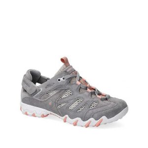 Niwa - Chaussure pour femme en cuir couleur gris de marque Mephisto