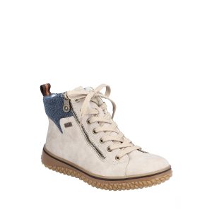 Z4209 - Women's Ankle Boots in Beige from Rieker