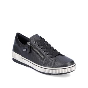 D0700-00 - Chaussure pour femme en cuir couleur noir de marque Remonte