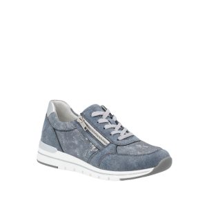 R6700 - Chaussure pour Femme couleur Bleu Pâle/Argent de marque Remonte