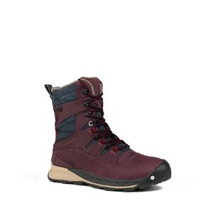 Meli Hi - Botte pour femme en cuir couleur bourgogne de marque NexGrip