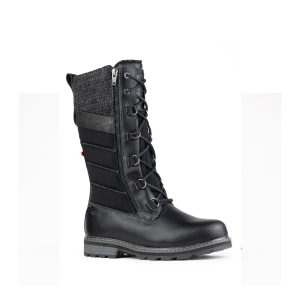 Snow 2.0 - Botte pour femme en cuir couleur noir de marque Nexgrip