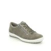818 - Chaussure pour femme en suède couleur taupe de marque Legero