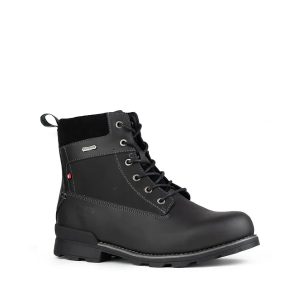 Baldwin 3.0 - Bottillon pour homme en cuir couleur noir de marque NexGrip