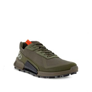 Biom 2.1 X Country - Chaussure pour homme en textile couleur vert armé de marque Ecco