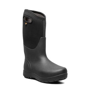 Neo Classic Tall - Botte pour femme en textile couleur noir de marque bogs