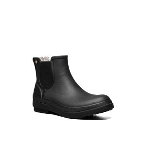 Amanda Chelsea II - Ankle Boots for Women in Black from bogs