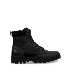 Drystan - Bottillon pour homme en nubuck couleur noir de marque Blondo