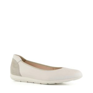 Sarah - Chaussure pour femme en cuir couleur beige de marque Ara