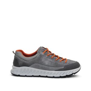 Prague - Chaussure pour homme en nubuck couleur gris de marque Ara