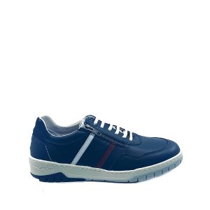 Roger - Chaussure pour homme en cuir de couleur marine de marque Fluchos