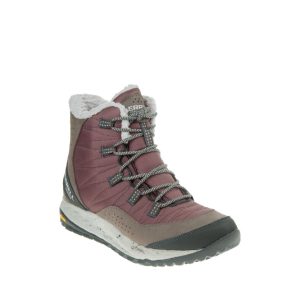 Antora Sneaker Boot - Botte pour femme en textile couleur maron de marque Merrell