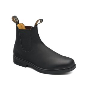 068 - Bottillon unisexe en cuir couleur noir de marque Blundstone