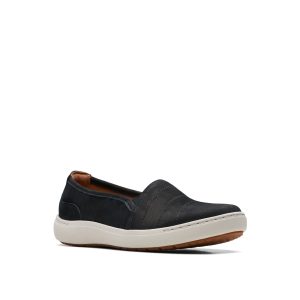 Nalle Voilet - Chaussure pour femme en cuir couleur noir de marque Clarks