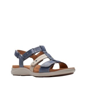 Kitly Step - Women's Sandals in Blue from Clarks
