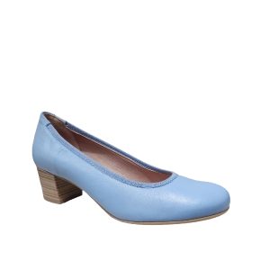 Geminis - Chaussure pour femme en cuir de couleur bleu de marque Dorking