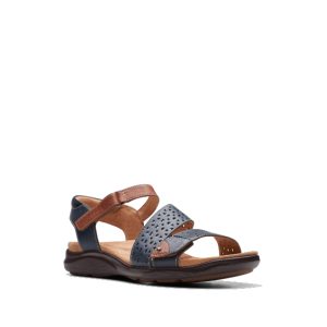Kitly Way - Sandale pour Femme couleur Marine d emarque Clarks