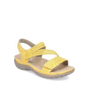 64870 - Women's Sandals in Yellow from Rieker