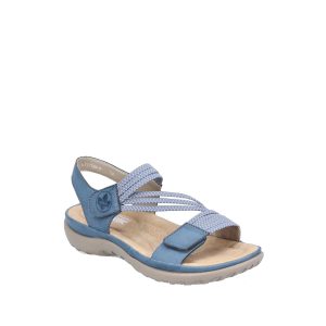 64870-14 - Sandale pour Femme couleur Bleu de marque Rieker