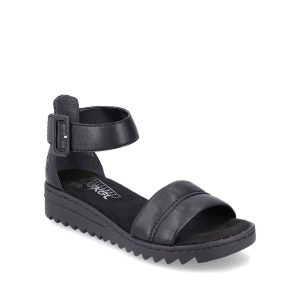 V4651 - Women's Sandals in Black from Rieker