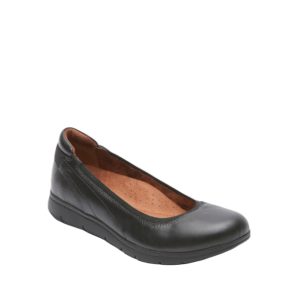 Lidia Ballet- Chaussures pour Femme en Cuir couleur Noir de marque Cobb Hill