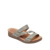 May Slide- Sandales pour Femme couleur Sauge de marque Cobb Hill