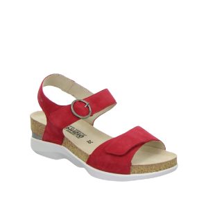 Oriana- Sandales pour Femme couleur Rouge de marque Mephisto