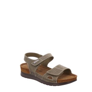 Cattolica- Sandals for Women in Leather color Olive from Rohde