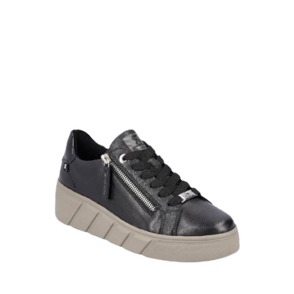 W0504- Women's Shoes in Black from Rieker