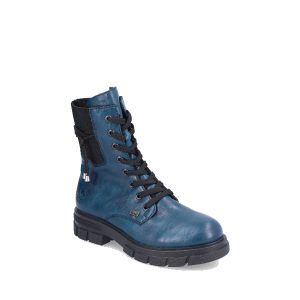 Z9124-12 - Bottillons pour Femme couleur Bleu de marque Rieker