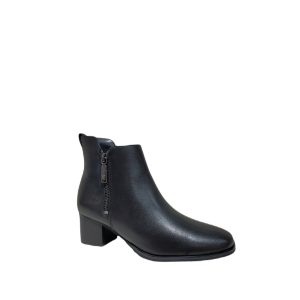 Christina - Women's Ankle Boots in Black Leather from Blondo