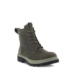 Grainer - Bottillon pour Femme couleur Tarmac/Khaki de marque Ecco