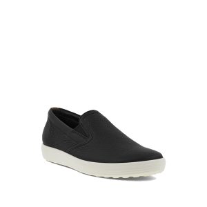 Soft 7 Slip-On - Chaussure pour Femme couleur Noir de marque Ecco