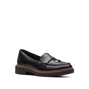 Westlynn Bella - Loafers for Women in Black (Leather) from Clarks