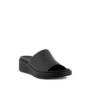 Flowt Wedge LX Slide - Women's Sandals in Black from Ecco