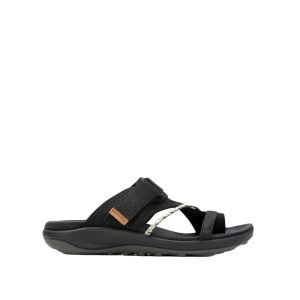 Terran 4 Post - Women's Sandals in Black from Merrell