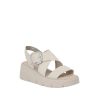 W1550 - Women's Sandals in Chalk/Beige from R-Evolution/Rieker